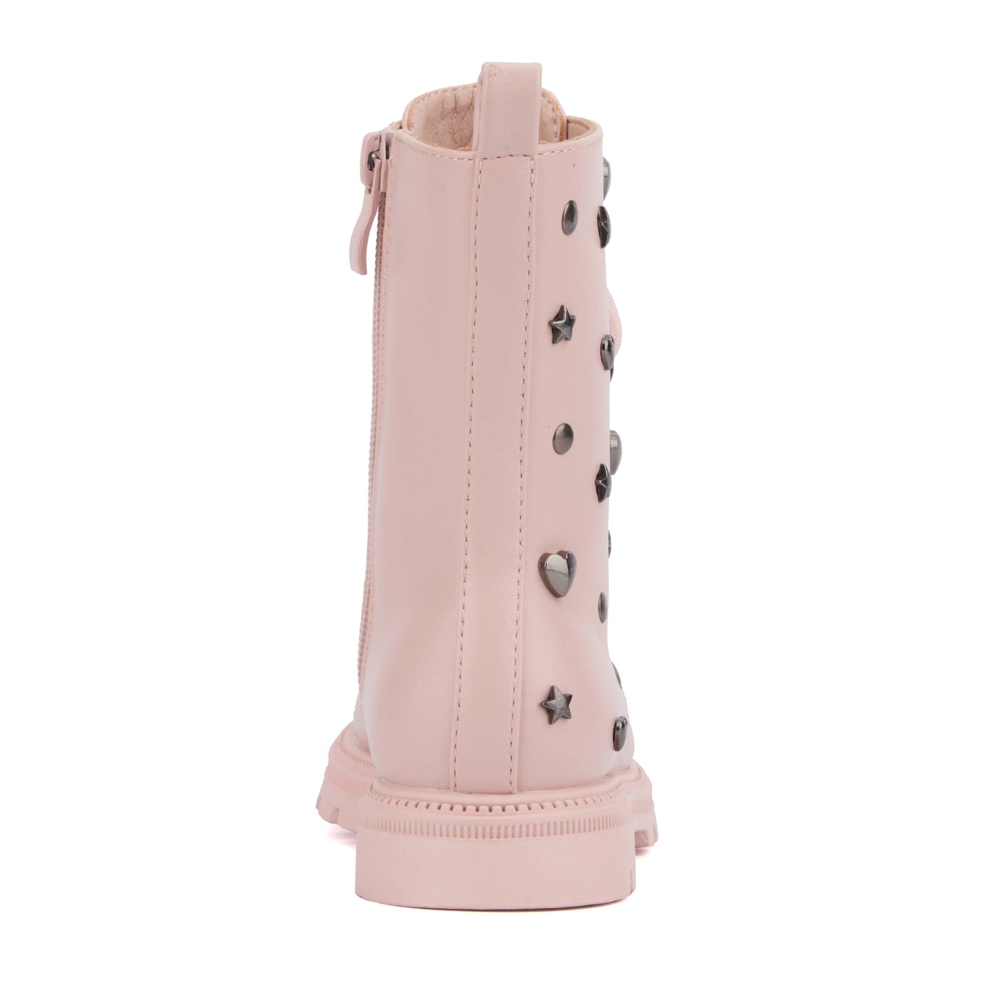 Olivia Miller Girl's Toddler Astro Girl Combat Boots: BLUSH