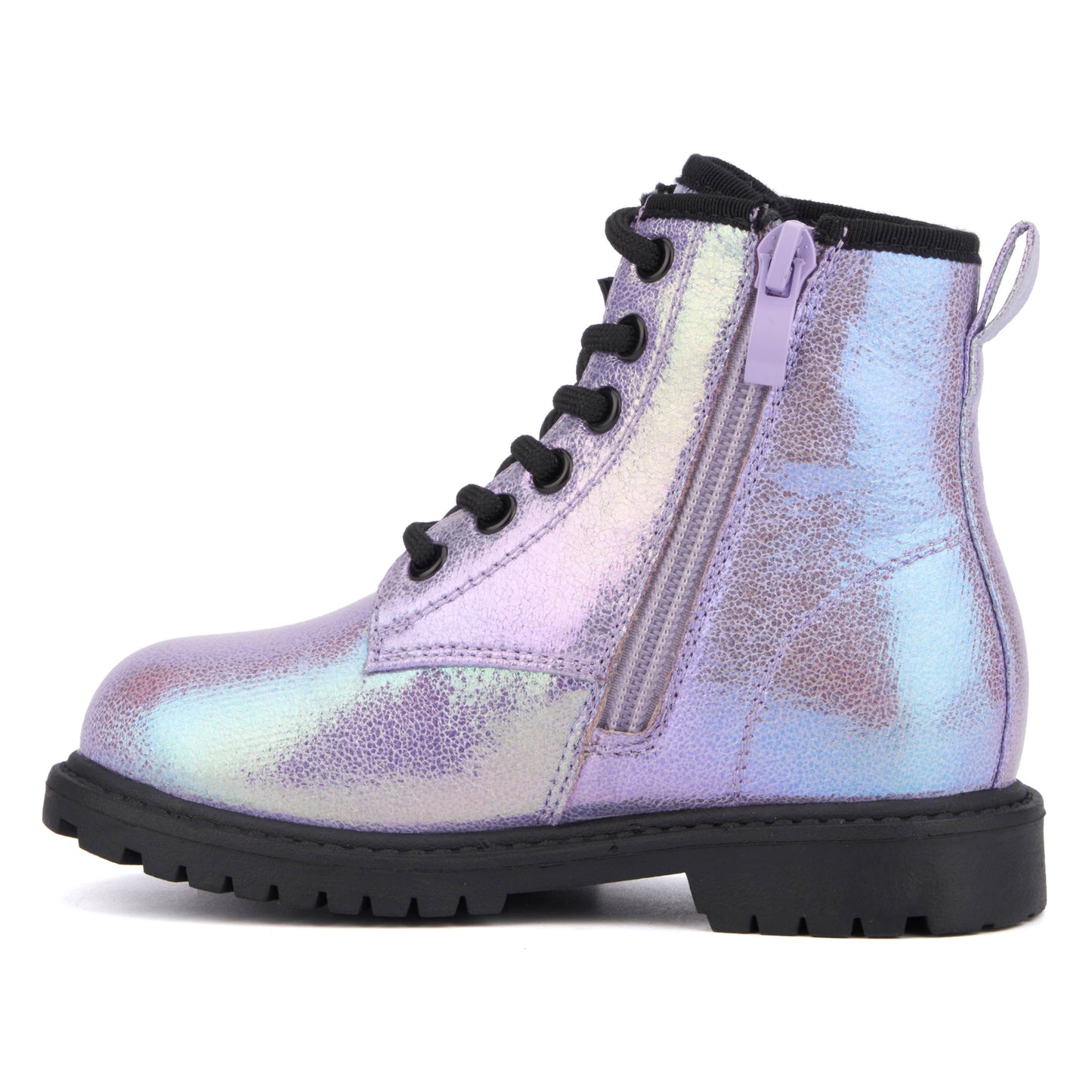 Olivia Miller Girl's Toddler Crystal Sky Combat Boots: PINK