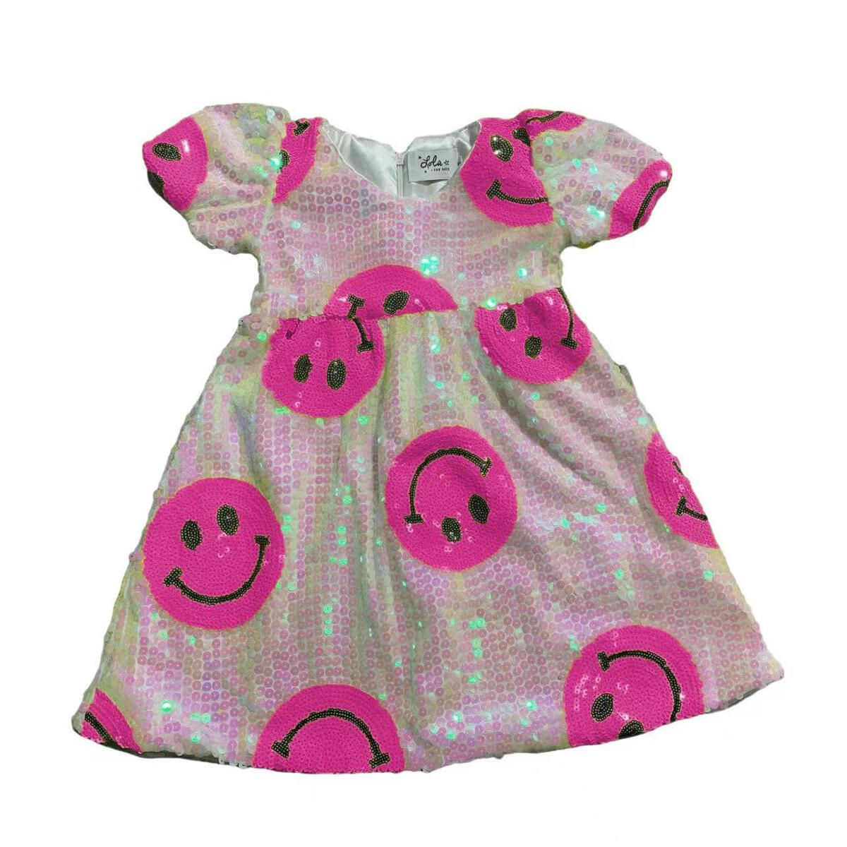 Pinkie Happy Emoji Dress
