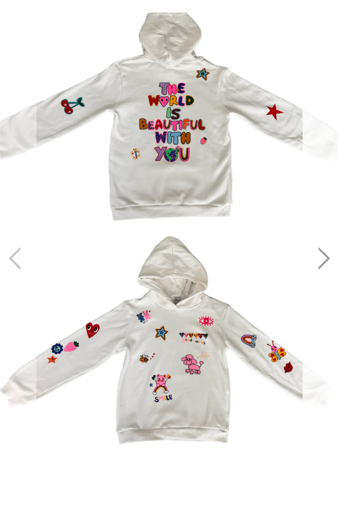 Doodle Art Set White