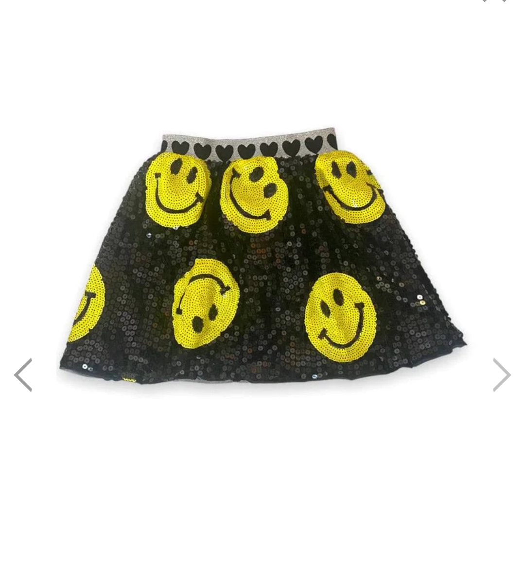 Don’t Worry Be Happy Sequin Skirt