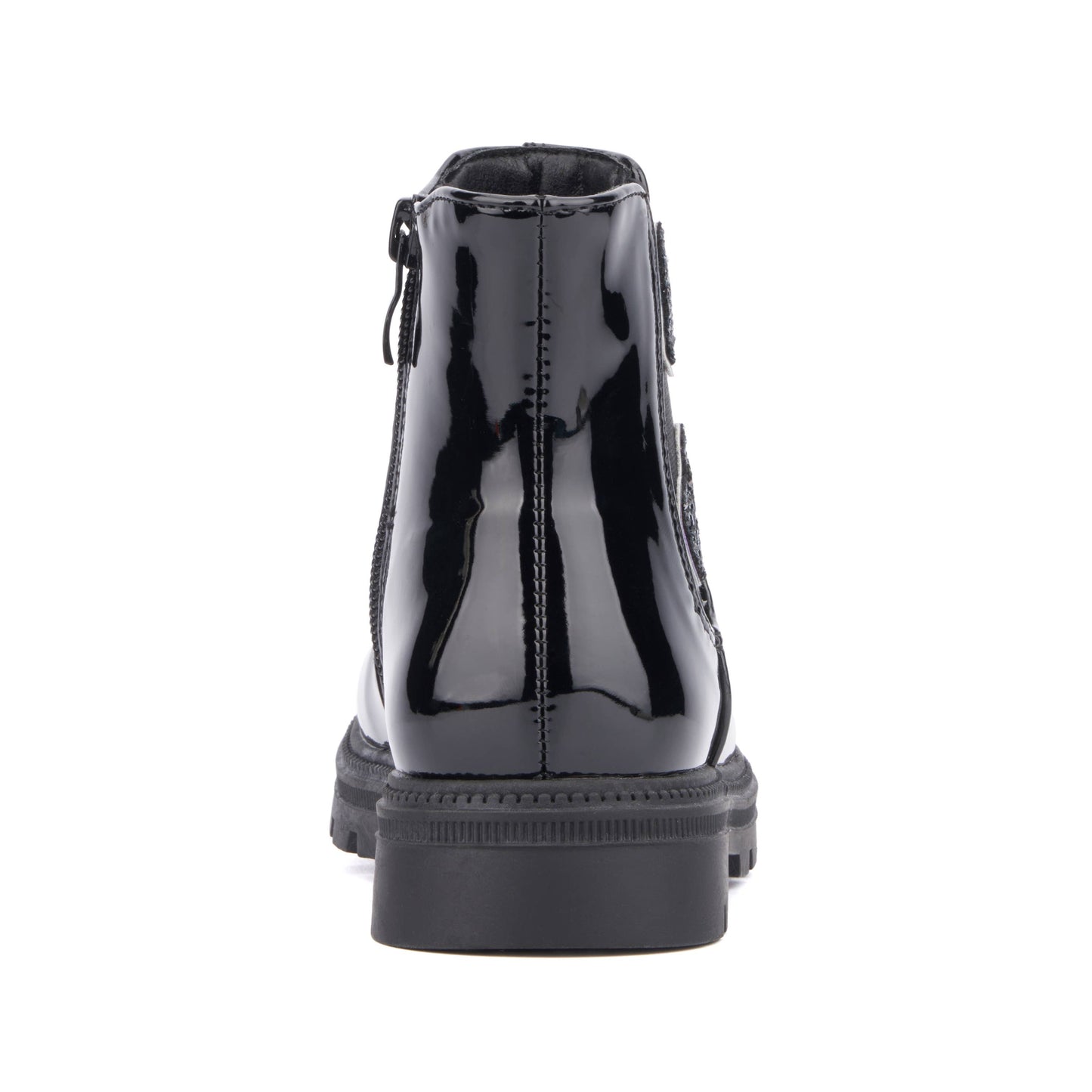 Olivia Miller Girl's Only Love Ankle Boots: BLACK