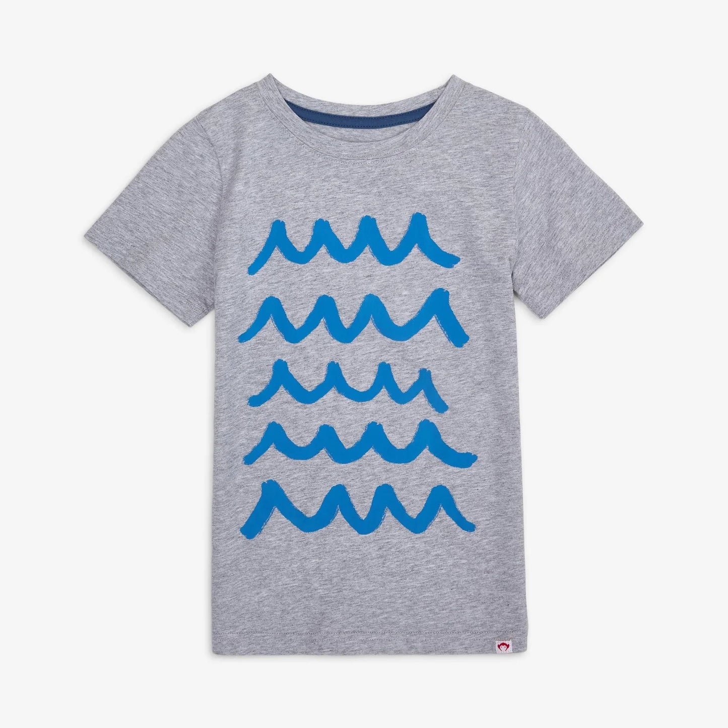 Graphic Tee Brush Waves