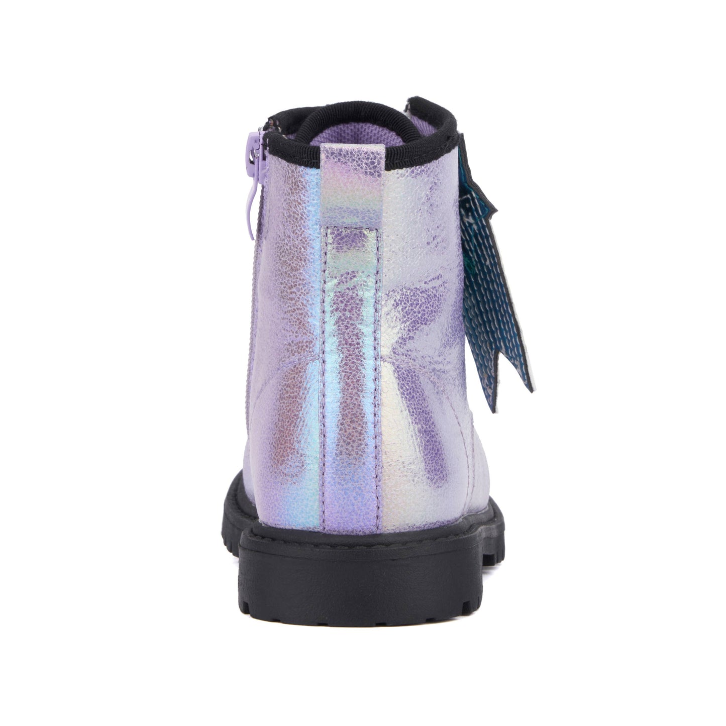 Olivia Miller Girl's Toddler Crystal Sky Combat Boots: PINK