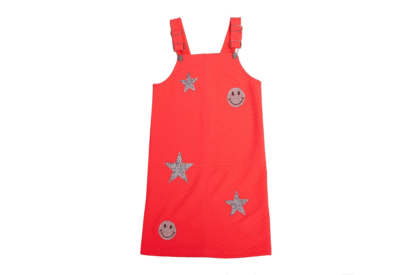 Metallic Patch Overall Coral