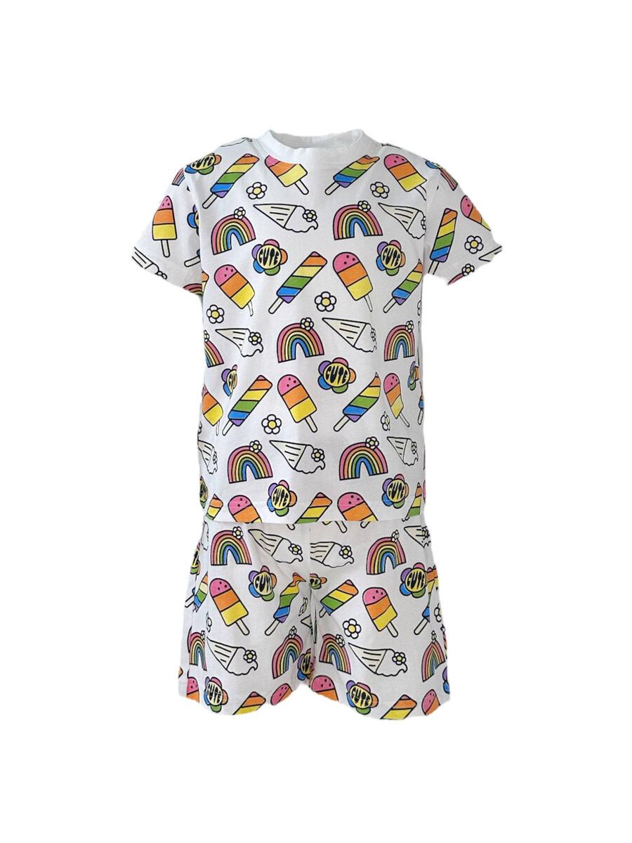 Rainbow Ice Cream Set