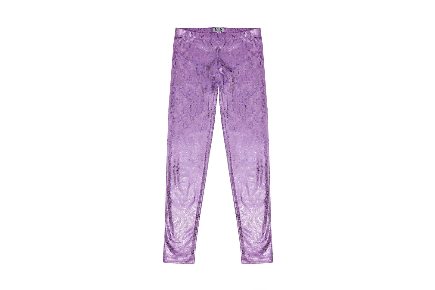 Metallic Snake Leggings