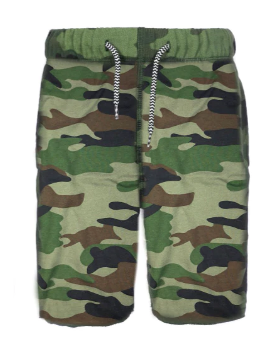 CAMP SHORTS GREEN CAMO