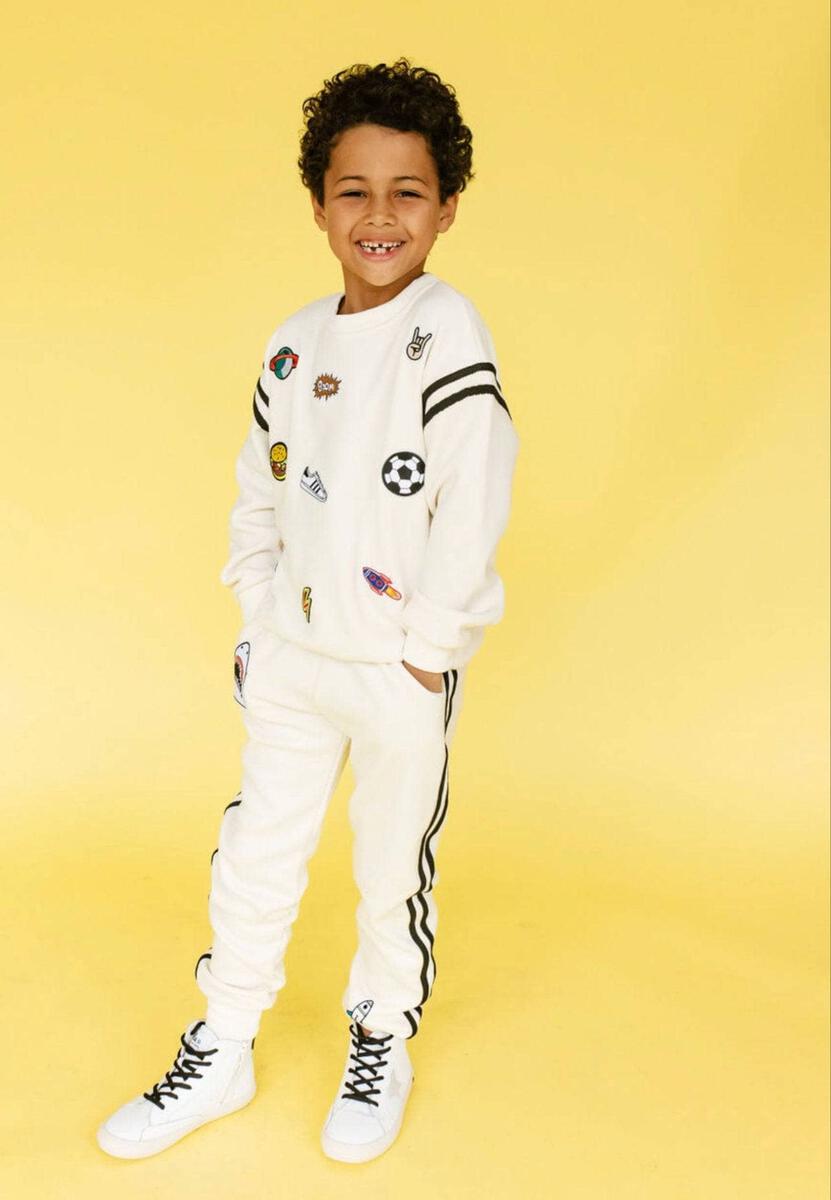 Varsity Patch Jogger Set