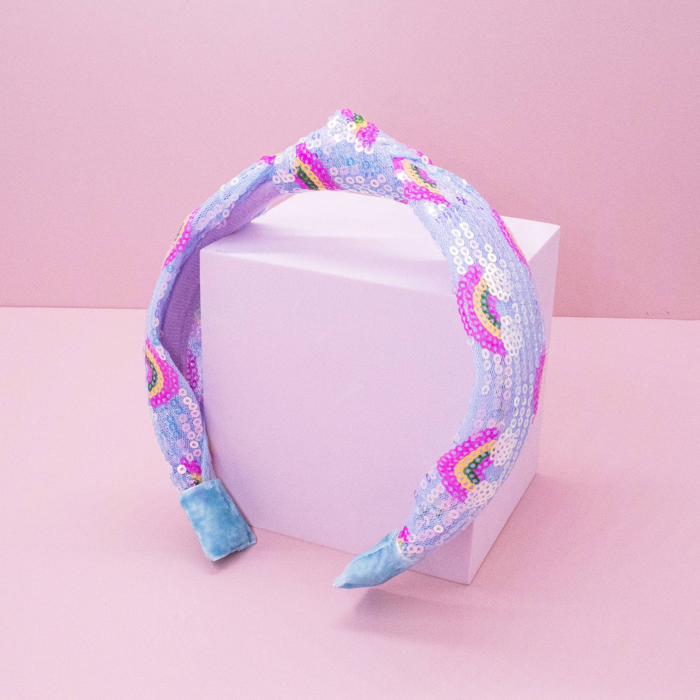 Kids Sequin Knot Headband