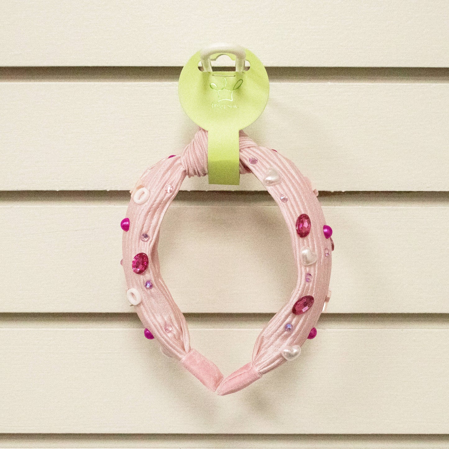 Beaded Valentine's headband