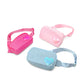 Sequin Heart Belt Bag for Kids: Blue Denim