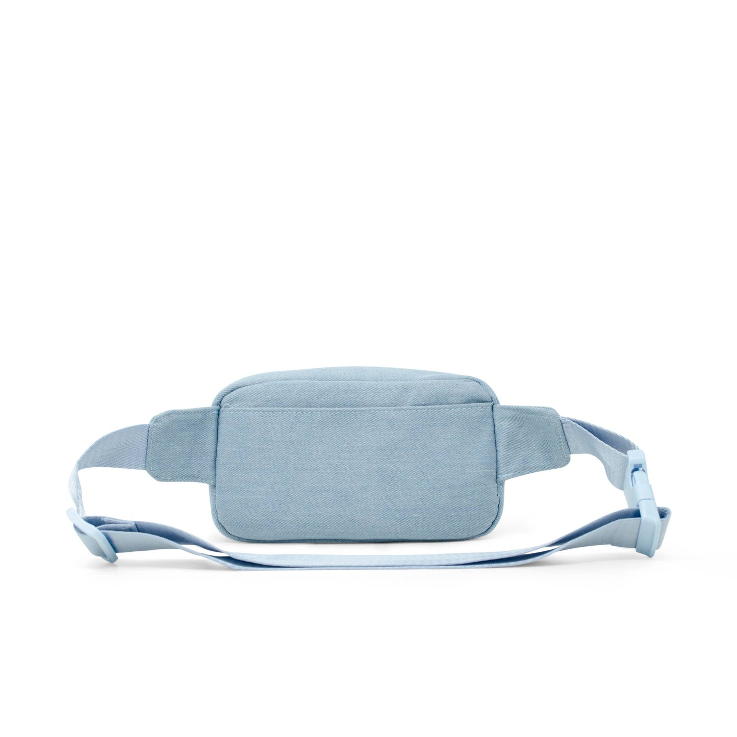 Sequin Heart Belt Bag for Kids: Blue Denim