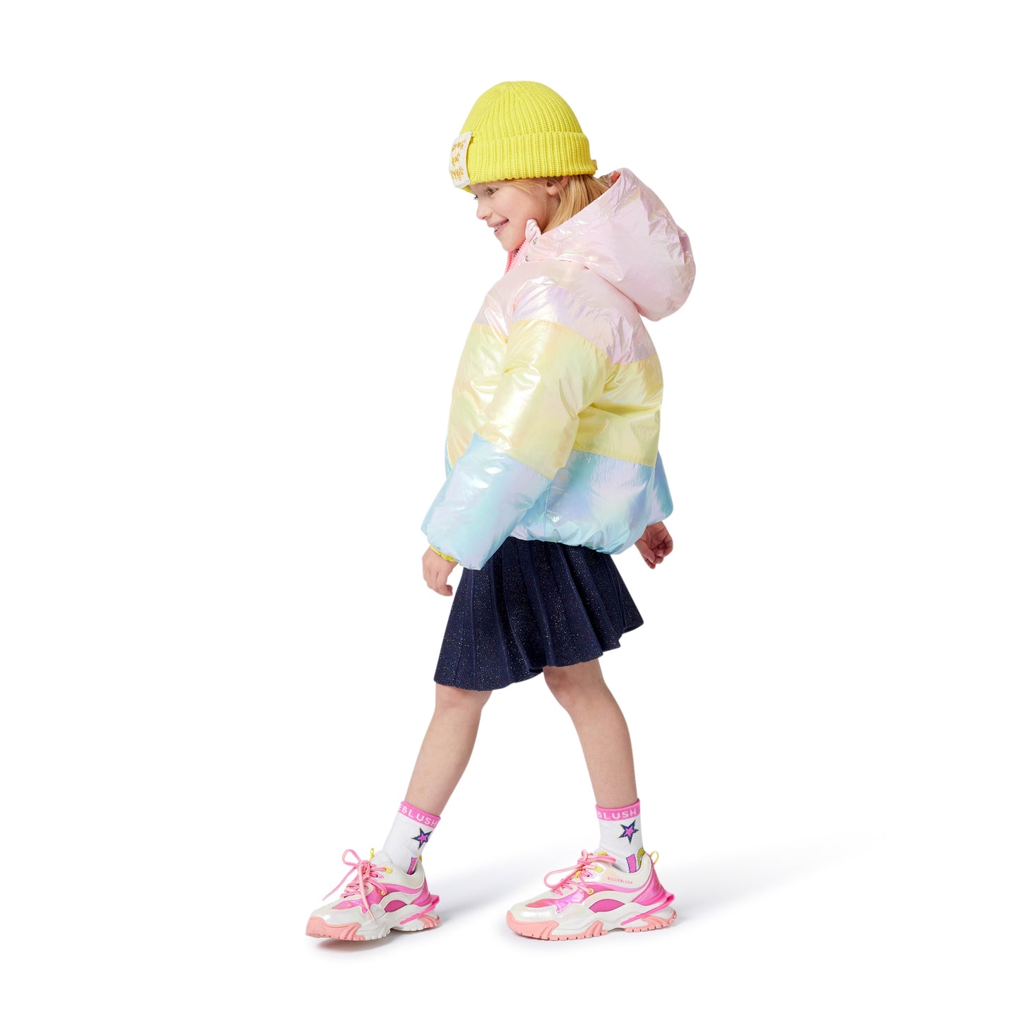 Billieblush Puffer Color block Jacket