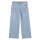 BILLIEBLUSH GIRLS' DENIM JEANS FEATURING LETTERING
