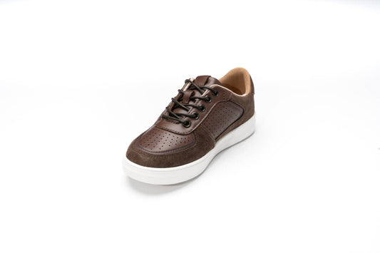 BOY'S SUEDE LACEUP SNEAKERS