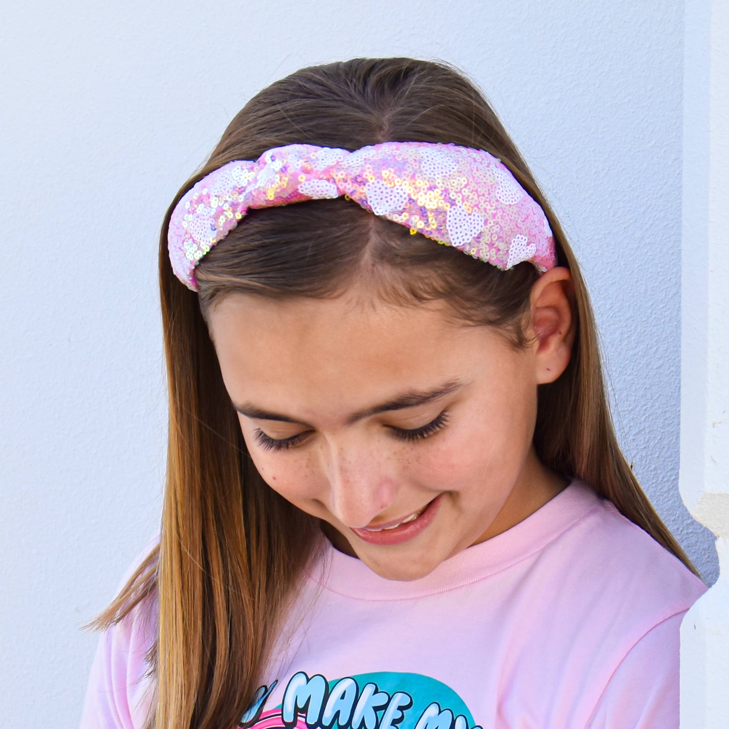 Sequin Heart Valentine's Headband