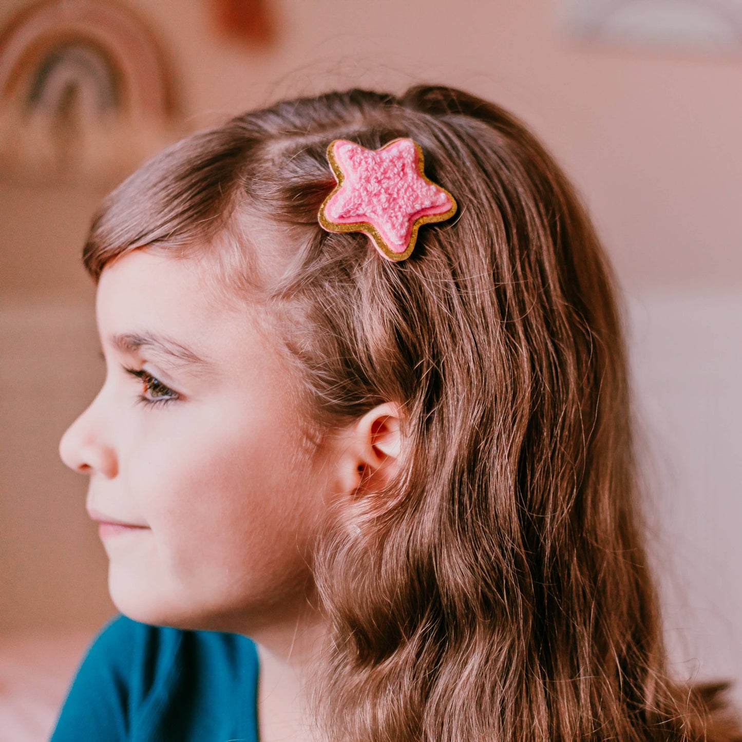 Interchangeable Rhinestone Charm Headband and Hair Clips: Rhinestone Unicorn/Butterfly/Bow