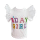 Birthday Girl Gem Ruffle Shirt