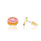 Very Berry Donut | Cutie Stud Earrings | Hypoallergenic