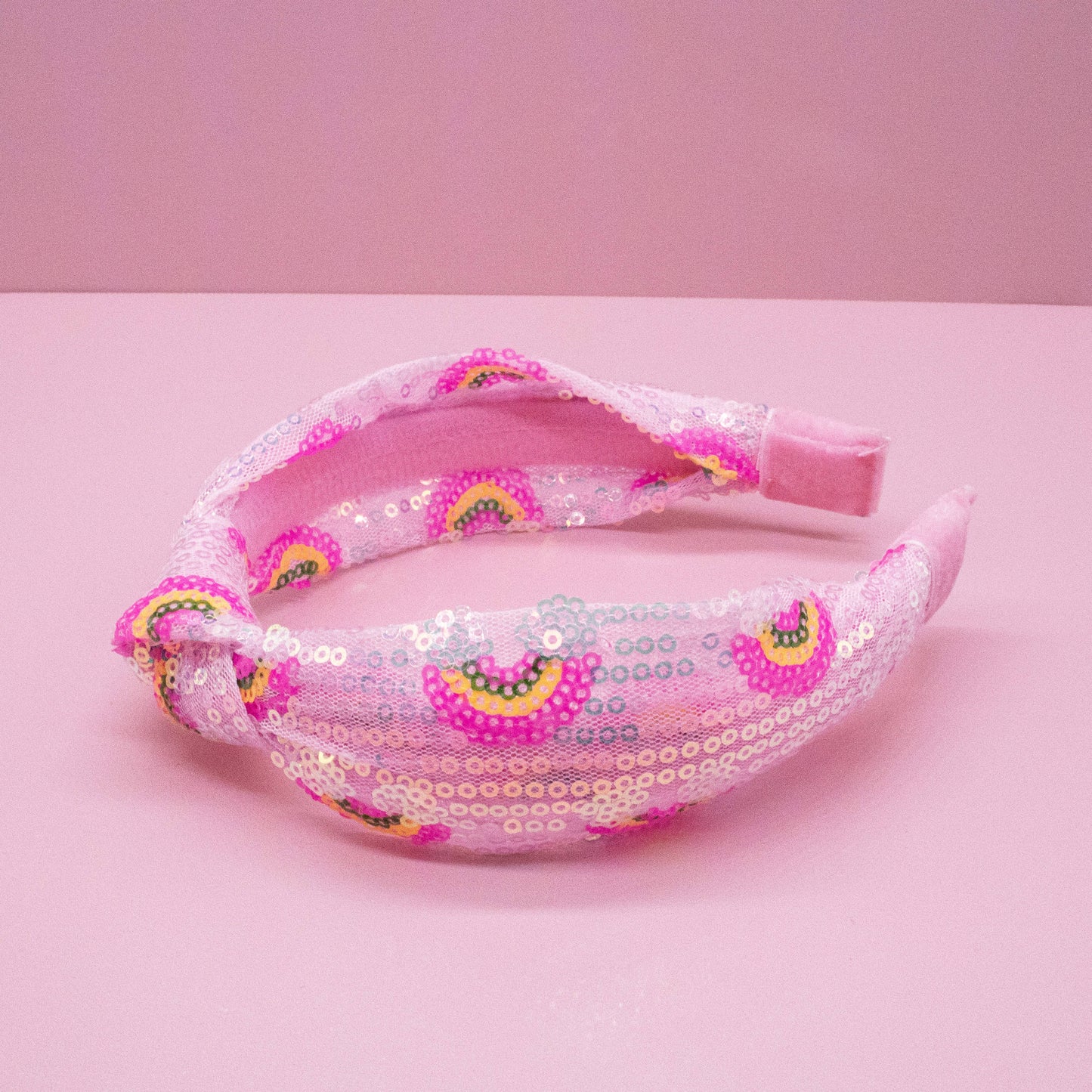 Kids Sequin Knot Headband