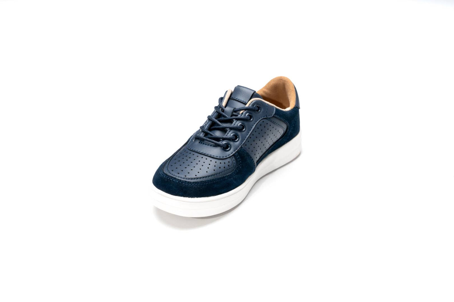 BOY'S SUEDE LACEUP SNEAKERS