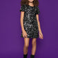 Mia NY Black Sequin Dress