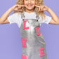 Mia Love Silver Overall Dress