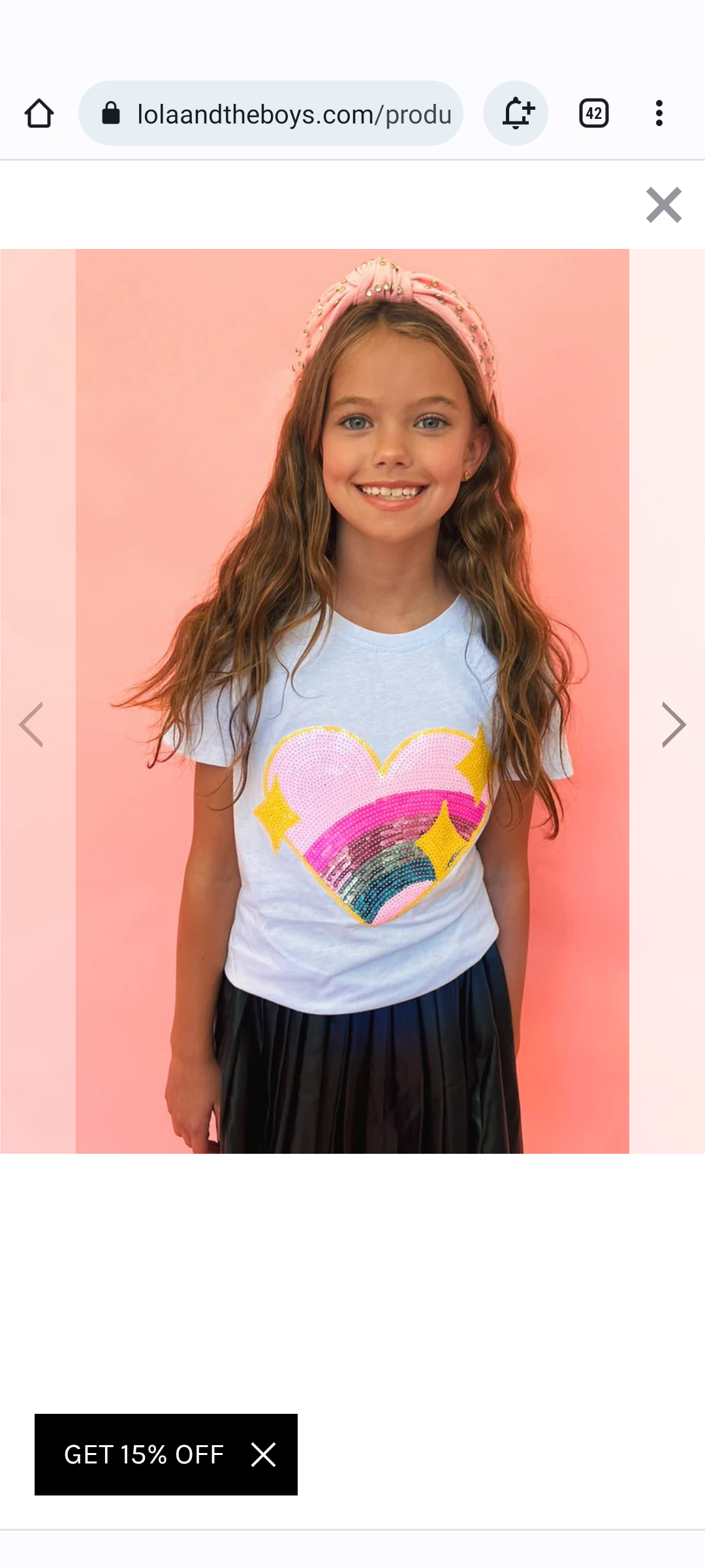 Rainbow Heart Tshirt Baby Blue